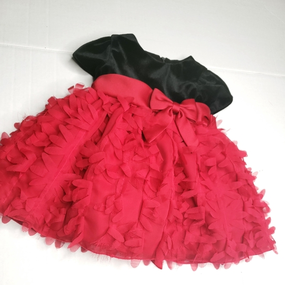 Couture Princess 2 Pc Red and Black Dress Size 12M - Picture 11 of 14